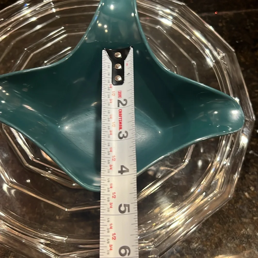 VTG MCM Melmac Melamine Green Gravy Boat
